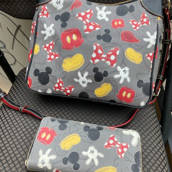 Dooney and Bourke purse and wallet set - Picture 3 of 6